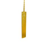 Colar PONTO E LINHA OURO